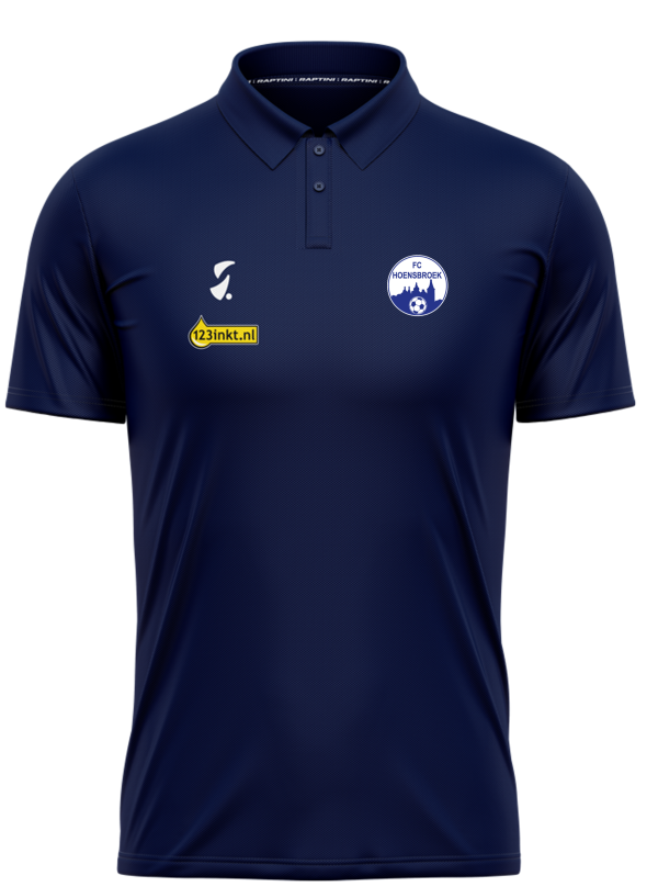 Raptini Presentatiepolo Navy - FC Hoensbroek - 146-158 P71662 - 1