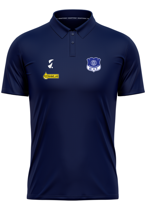 Raptini Presentatiepolo Navy - WVF Zwolle - L P70733 - 1