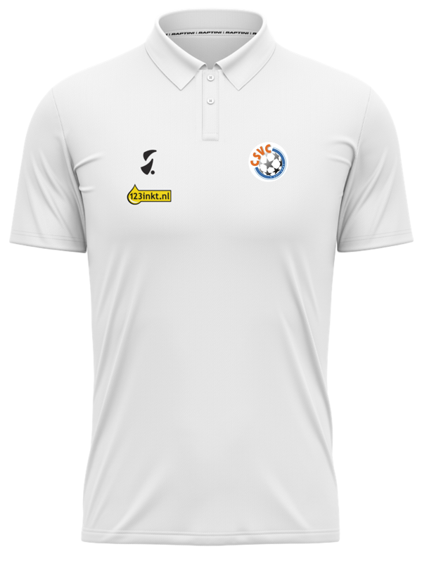 Raptini Presentatiepolo Wit - CSVC - 116-122 P72107 - 1