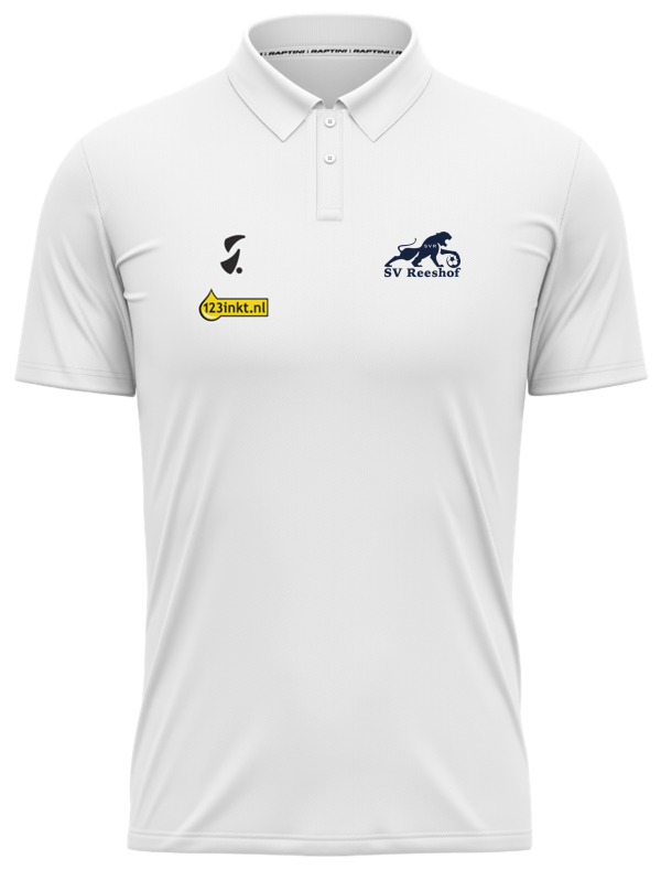 Raptini Presentatiepolo Wit - SV Reeshof - 116-122 P70489 - 1