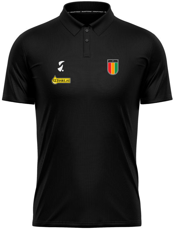 Raptini Presentatiepolo Zwart - SJO Lebo/SVN/Patrijzen - 116-122 P71294 - 1