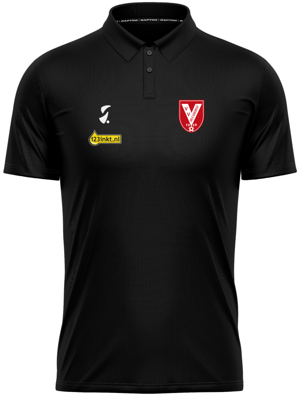 Raptini Presentatiepolo Zwart - VV Hulshorst - 158-170 P72020 - 1