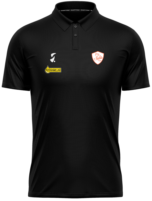 Raptini Presentatiepolo Zwart - 't Peeske - 116-122 P70828 - 1