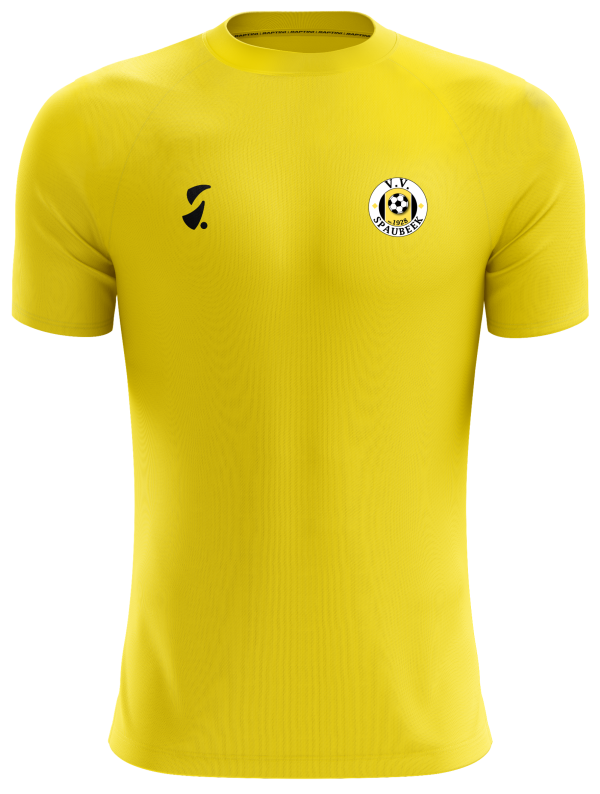 Raptini Trainingsshirt Geel - VV Spaubeek - 116-122 P70363 - 1