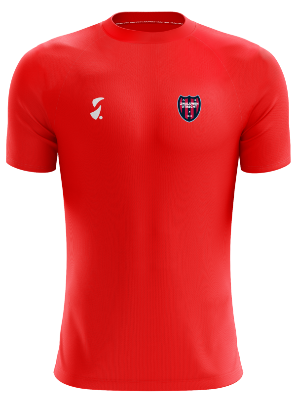 Raptini Trainingsshirt Rood - Zwaluwen Utrecht - 146-158 P71082 - 1