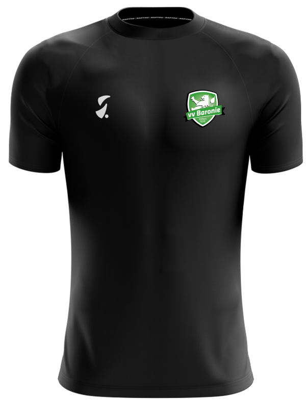 Raptini Trainingsshirt Zwart - VV Baronie - 116-122 P71728 - 1