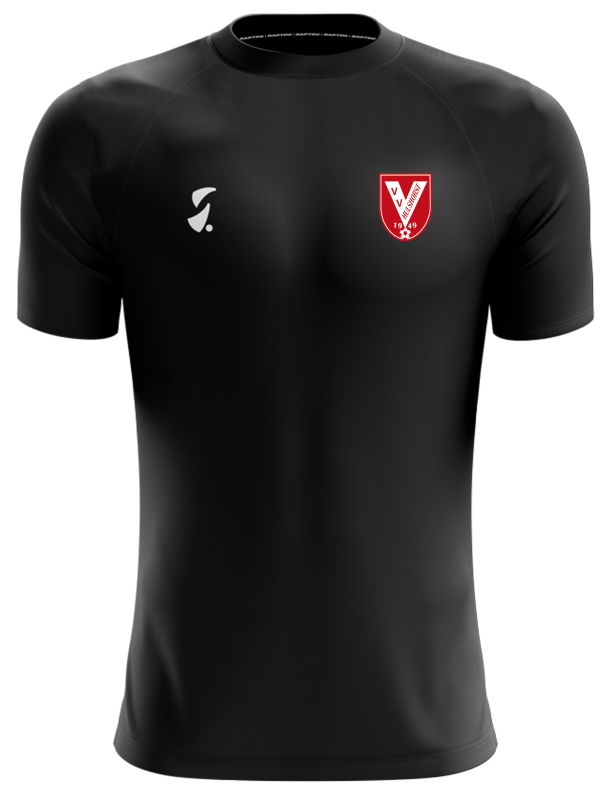 Raptini Trainingsshirt Zwart - VV Hulshorst - 116-122 P72027 - 1