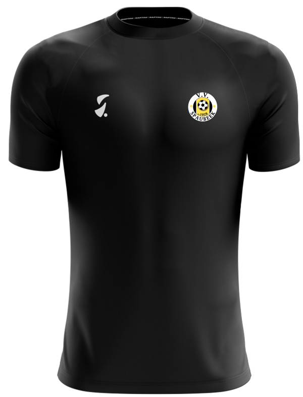 Raptini Trainingsshirt Zwart - VV Spaubeek - 116-122 P70352 - 1