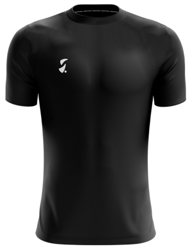 Raptini Trainingsshirt Zwart 2XL P30296 - 1