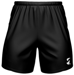 Raptini Trainingsshort Zwart  3XL P30319 - 1