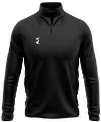 Raptini Trainingstrui 1/4 Zip Zwart 116-122 P30265