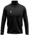 Raptini Trainingstrui 1/4 Zip Zwart S