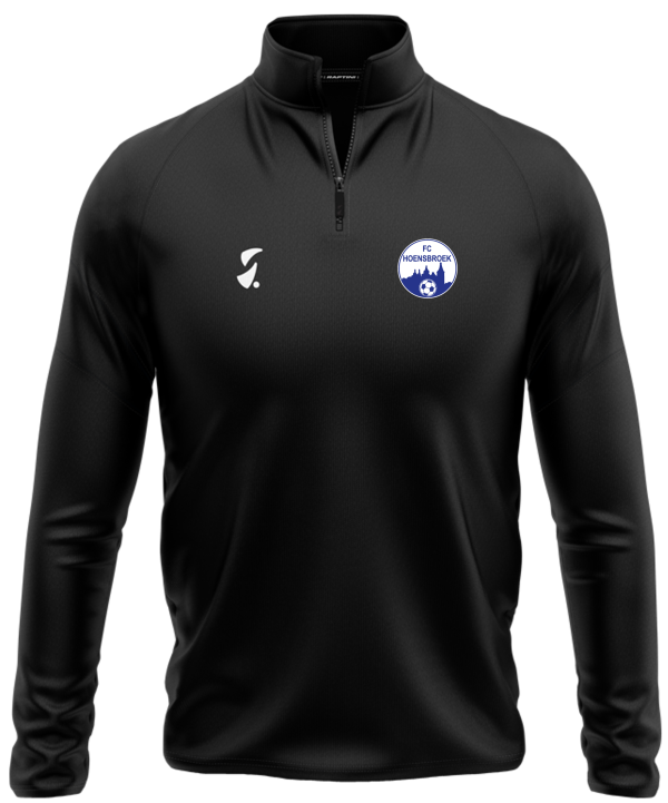 Raptini Trainingstrui Zwart - FC Hoensbroek - 122-128 P71627 - 1