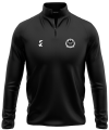 Raptini Trainingstrui Zwart - VV IJmuiden - 116-122 P71181 - 1