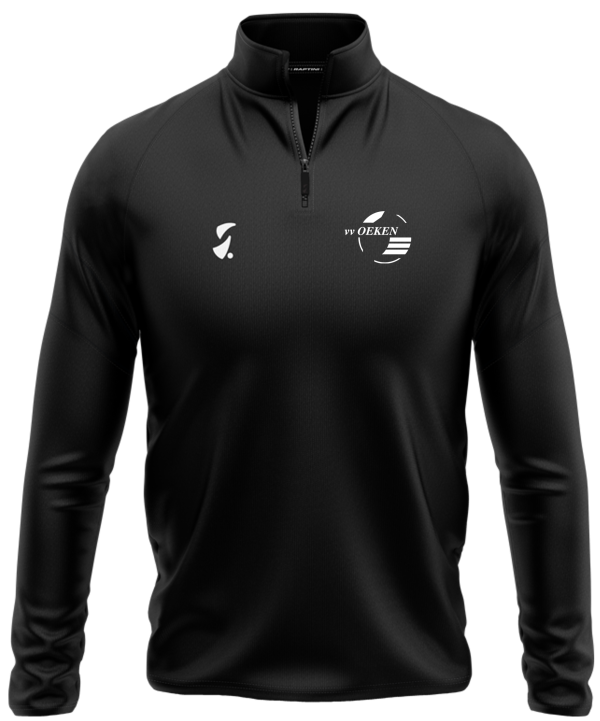 Raptini Trainingstrui Zwart - VV Oeken - 116-122 P70547 - 1