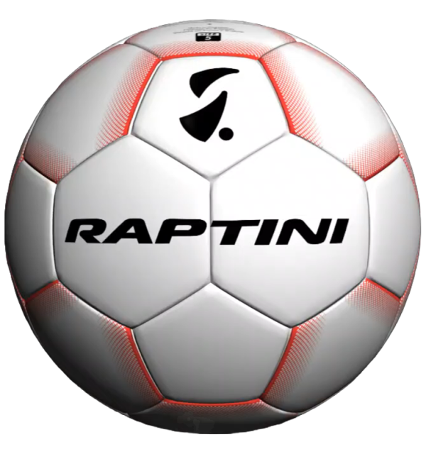 Raptini Wedstrijdbal Rood – 320 gram – size 5 P30332 - 1